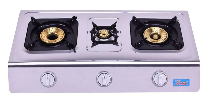 Quadrate Potholder Gas Stove/cooker With 3 Burners(ZG-3079) Quadrate Potholder Gas Stove/cooker With 3 Burners(ZG-3079)